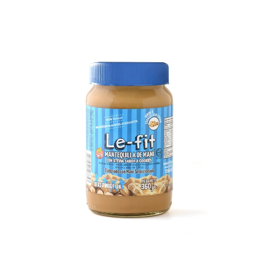[LEFIT MANTECA DE MANI COOKIES&CREAM x400g.] Lefit Manteca De Mani Cookies&Cream X400G.