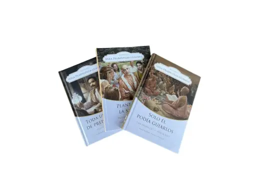 LIBRO TRILOGIA SRILA PRABHUPADA X3UN