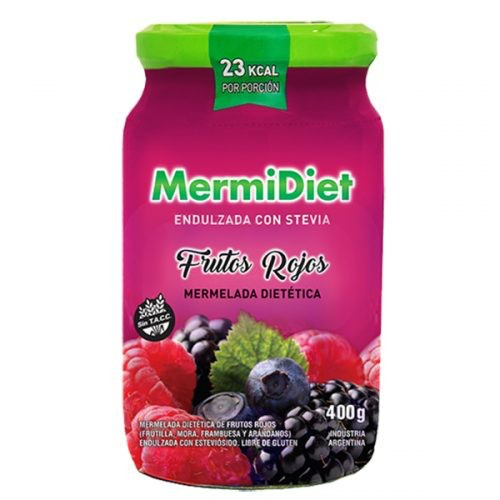 [MERMIDIET F. DEL BOSQUE X400G.] Mermelada Mermidiet Frutos Del Bosque X400G