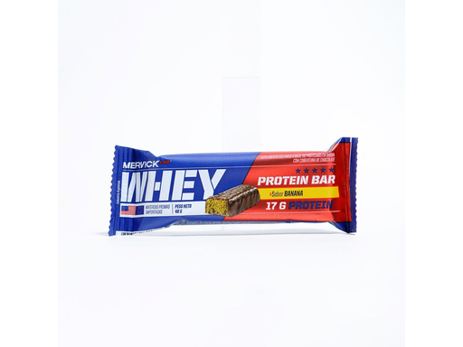 [MERVICK BARRA WHEY BANANA X65G] Mervick Barra Whey Protein Banana 65G