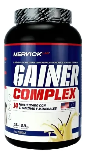 [MERVICK GAINER COMPLEX VAINILLA X1.5KG] Mervick Gainer Complex Vainilla x1.5kg