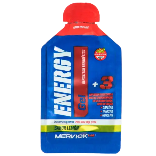 [MERVICK GEL ENERGY LIMON X40GRS] Mervick Gel Energy Limon 40G