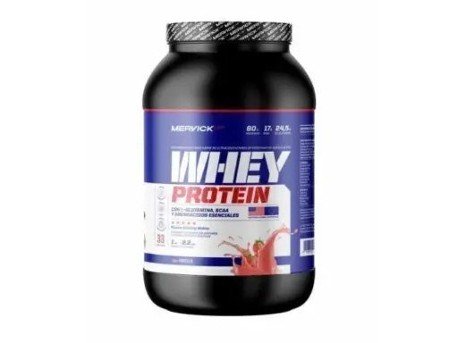 [MERVICK WHEY PROTEIN FRUTILLA X1KG] Mervick Whey Protein Frutilla 1KG
