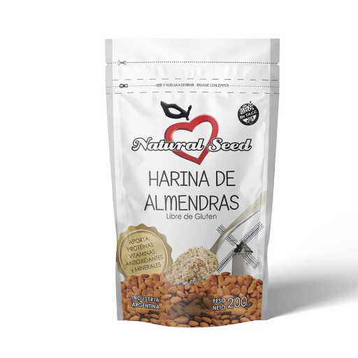 [N.SEED HAR. DE ALMENDRAS X200G] Natural Seed Harina De Almendras X200G