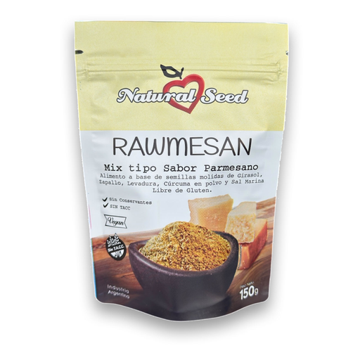 [N.SEED RAWMESAN X150 GRS] Natural Seed Rawmesan X150 Grs