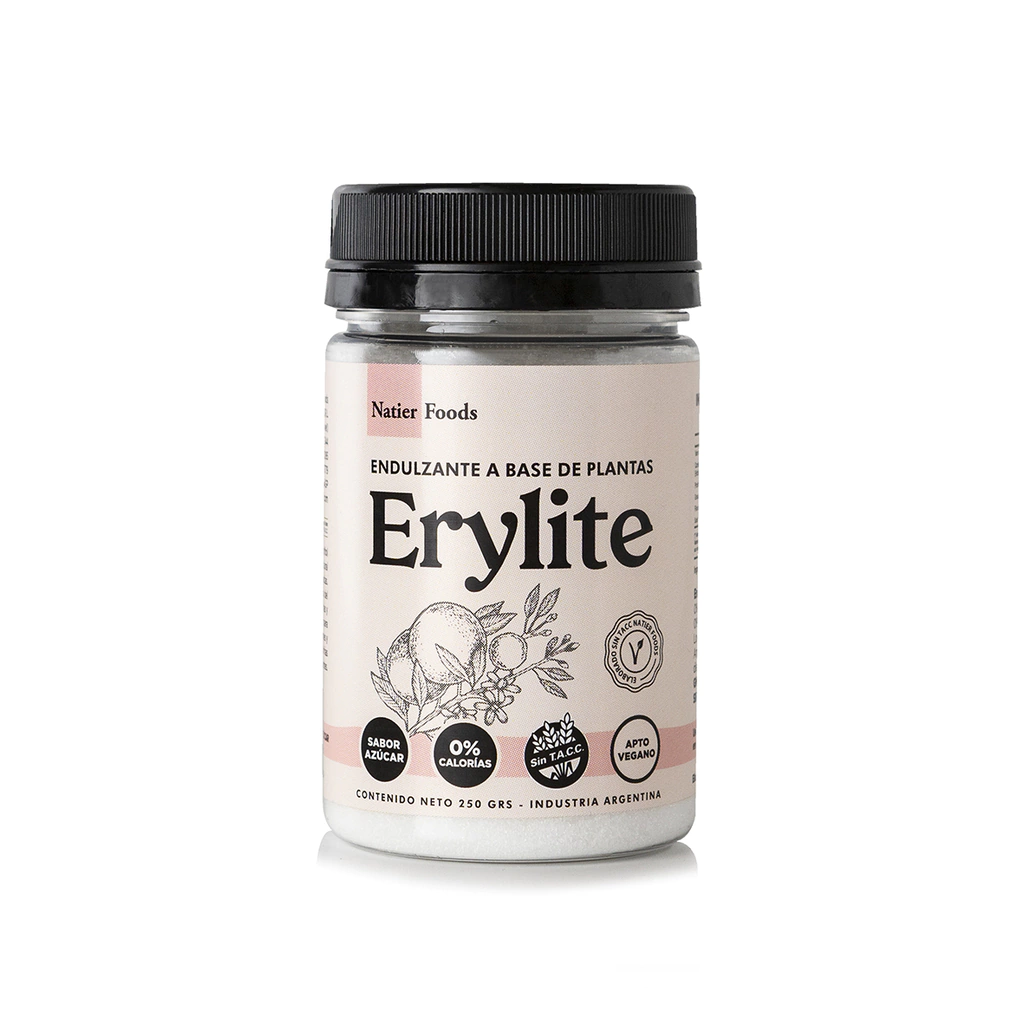 [NATIER ERYLITE X250GRS] Natier Erylite Eritritol Endulzante Vegetal 250g