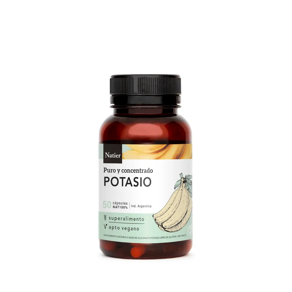 [NATIER POTASIO X 50 CAP] Natier Potasio X 50 Cap