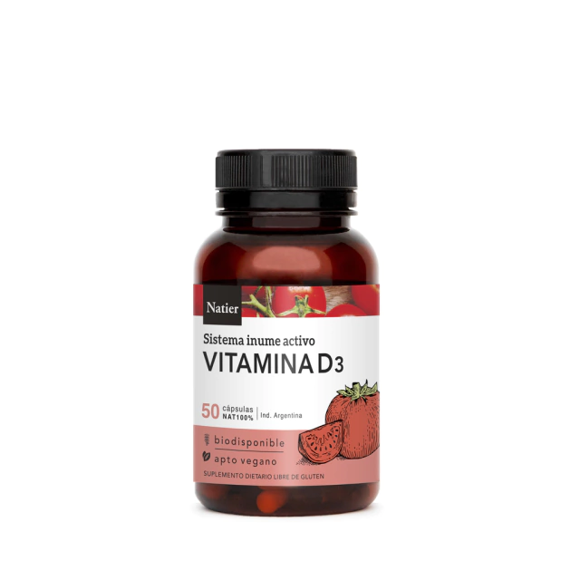 [NATIER VITAMINA D X50C] Natier Vitamina D3 X50C