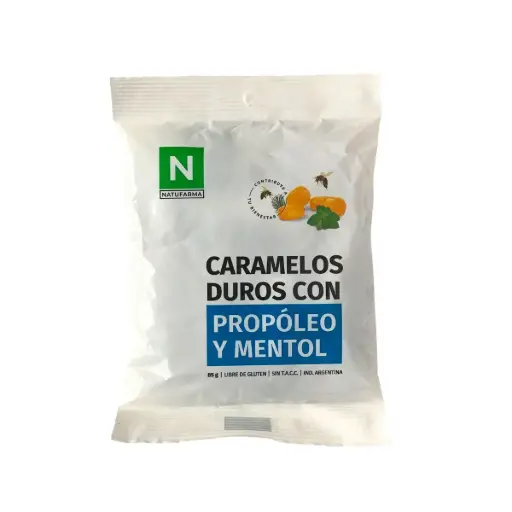 [NATU CARAM. PROP Y MENTOL X85GRS] Natufarma Caramelo Prop Y Mentol X20U.
