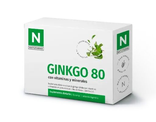 [NATU GINKGO 80 X30 C.] Natufarma Ginkgo 80 X30 C.