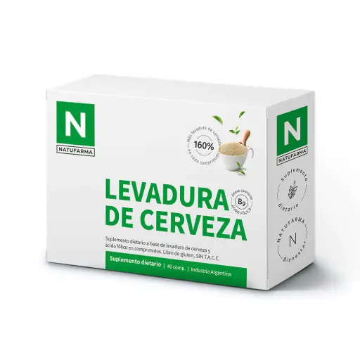 [NATU LEVADURA DE CERVEZA X40C.] Natufarma Levadura De Cerveza X40C.