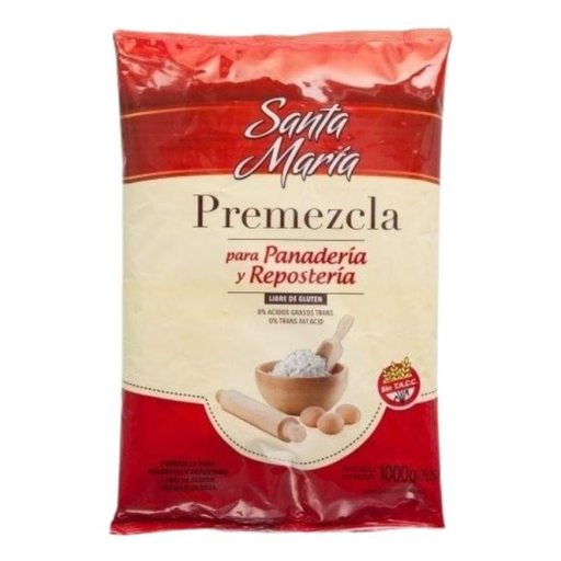 [S.MARIA PREMEZCLA PAN. REP.X 1KG.] Santa Maria Premezcla Panaderia y Reposteria 1kg