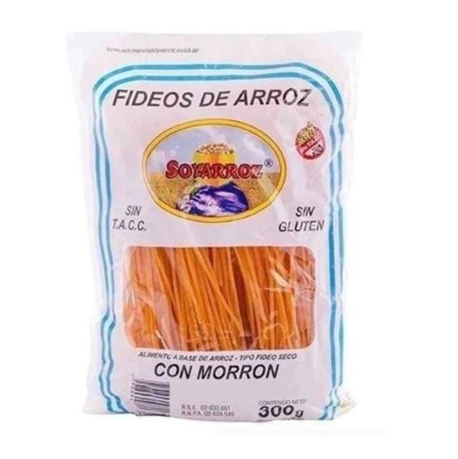 [SOYARROZ FID. MORRON X300G.] Soyarroz Fideos Morron X300G.