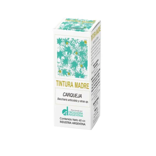 [TINTURA CARQUEJA N°27 D] Tintura Madre Carqueja Drog. Argentina 60cc