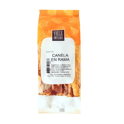 [VALLE IMPERIAL CANELA EN RAMA X50G] Valle Imperial Canela En Rama x50g