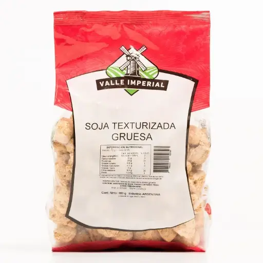 [VALLE IMPERIAL SOJA TEXTURIZADA GRUESA X280G] Valle Imperial Soja Texturizada Gruesa x280g