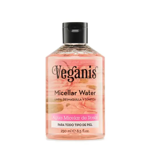 [VEGANIS AGUA MICELAR X250ML] Veganis Agua Micelar de Rosas 250ml.