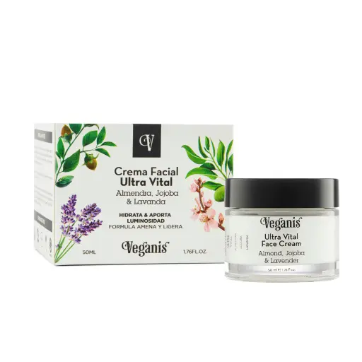 [VEGANIS CREMA ULTRA VITAL X50GRS] Veganis Crema Facial Ultra Vital X50Grs