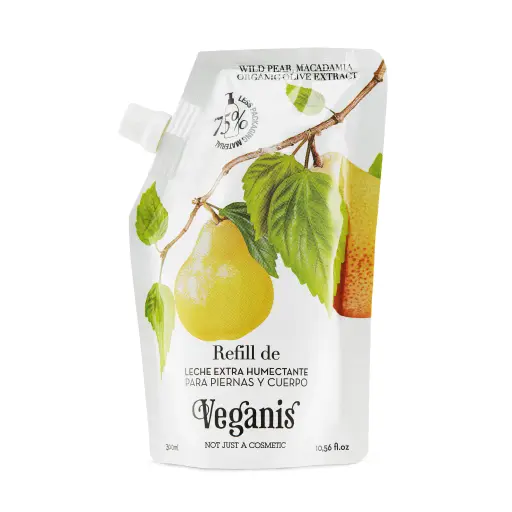 [VEGANIS DOYPACK PERA X300ML] Veganis Leche Humectante Pera Doypack 300ml