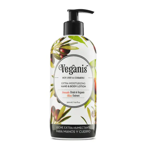 [VEGANIS PALTA Y OLIVA(M.CUERPO) X500G] Veganis Crema Corporal Palta Y Oliva 500ml