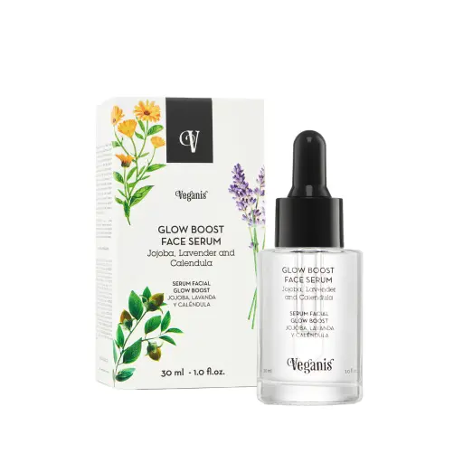 [VEGANIS SERUM GLOW BOOST X30ML] Veganis Serum Facial Glow Boost 30ml.
