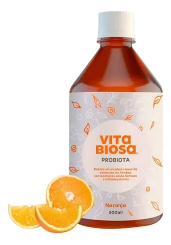 [VITABIOSA PROBIOTICO NARANJA X500ML] Vitabiosa Probiótico Bebible Sabor Naranja 500 ml