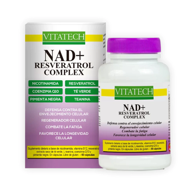 [VITATECH NAD RESVERATROL X60C] Vitatech Nad+Resveratrol Complex x60Caps