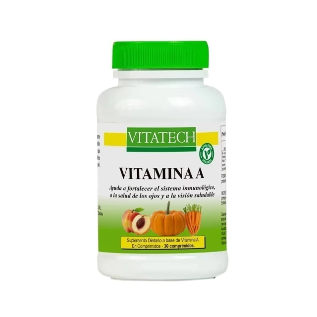 [VITATECH VITAMINA A X30CAP] Vitatech Vitamina A x30Caps