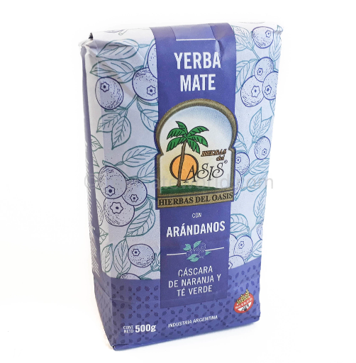 [YERBA MATE C/ARANDANO X500G.] Yerba Mate C/Arandano Oasis X500G