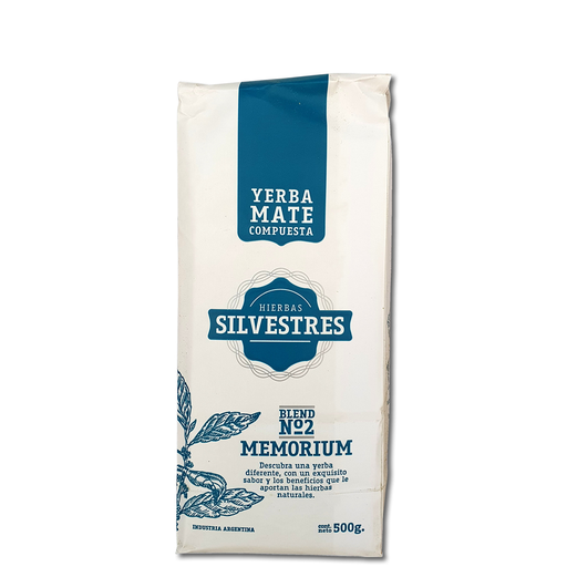 [YERBA MATE SILVESTRE MEMORIUM X500GR.] Yerba Mate Hierbas Silvestres Memorium 500g