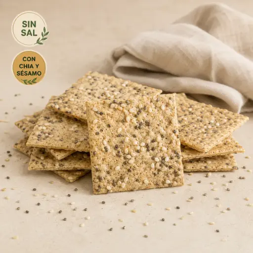 [GOPAL PA CRACKERS S/SAL x150G] Gopal Crackers Integrales Sin Sal X150G