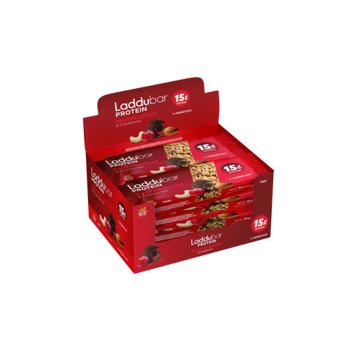 [LADDU PROTEIN F/SECOS Y CRANB. X60G] Laddu Protein Frutos Secos y Cranberries x60g
