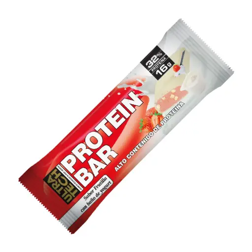 [ULTRATECH PROTEIN BAR FRUTILLA XUN] Ultratech Protein Bar Sabor Frutilla x50G